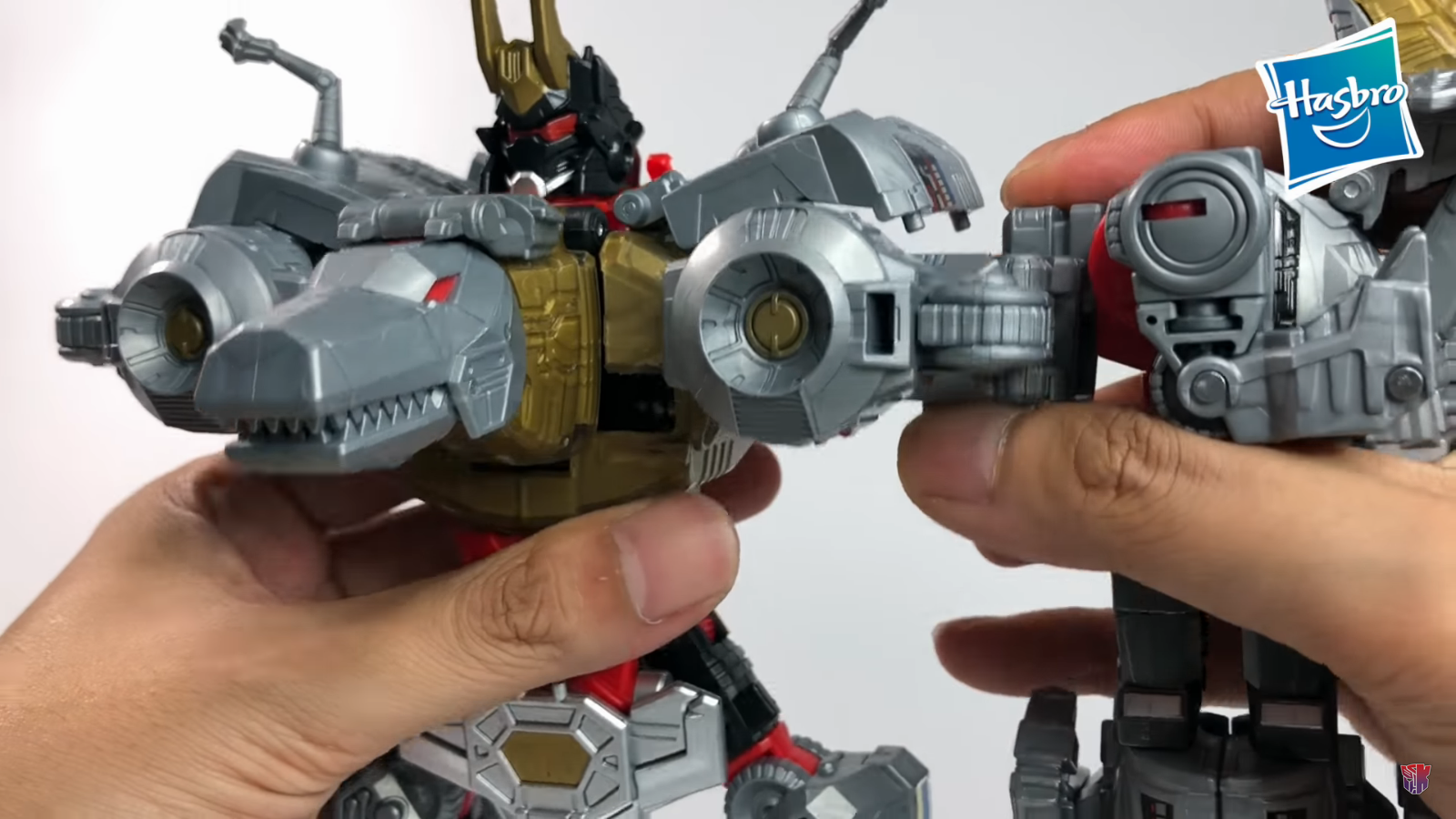 Transformers News: Initial In-Hand Images of Transformers Power of the Primes Grimlock, Slash & Volcanicus