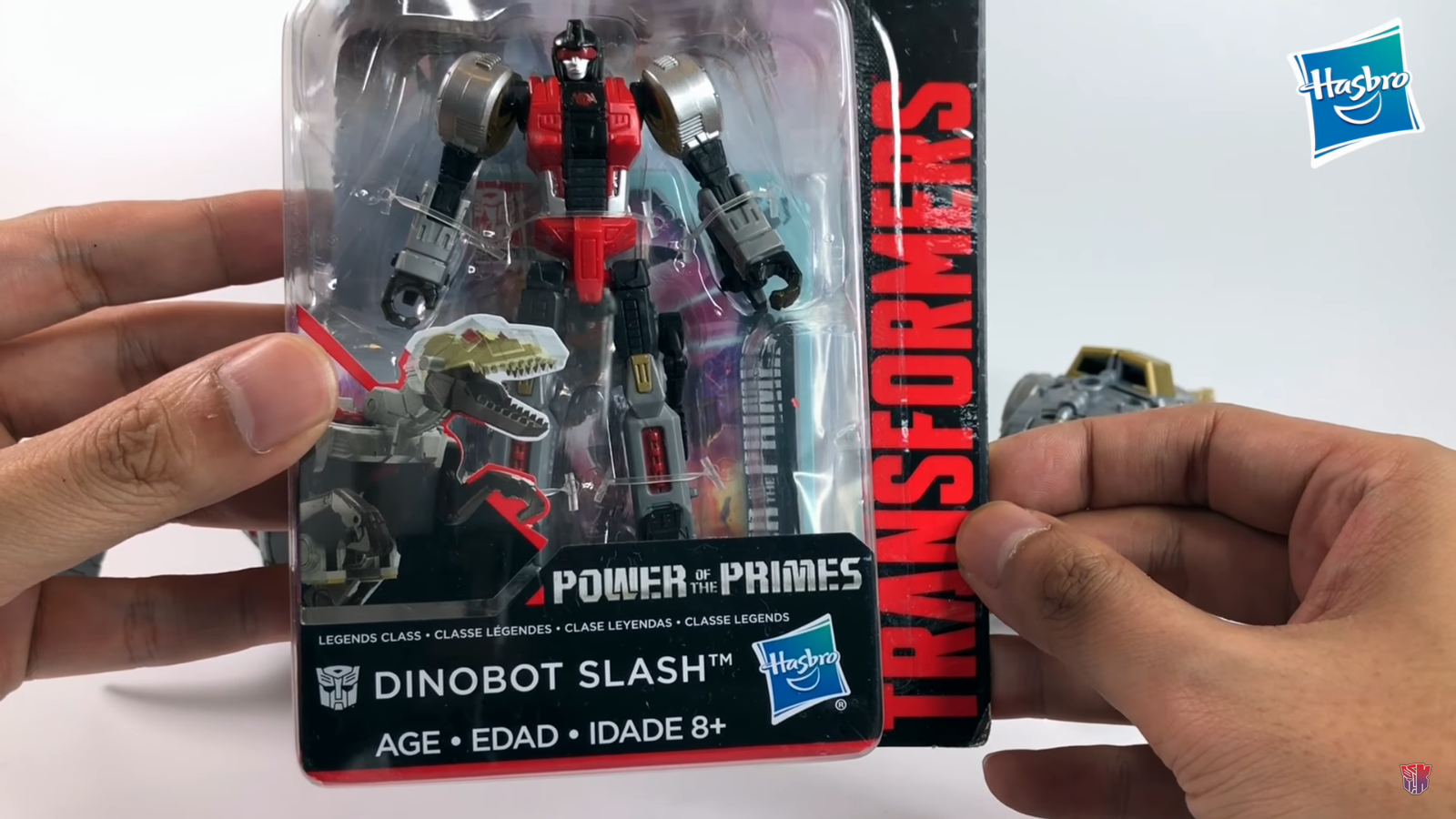 Transformers News: Initial In-Hand Images of Transformers Power of the Primes Grimlock, Slash & Volcanicus