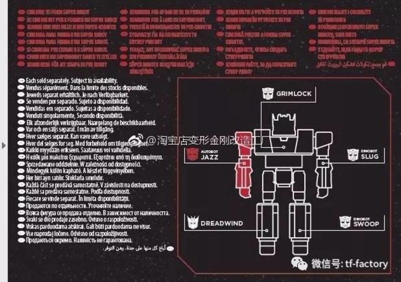 Transformers News: Instruction Images for Transformers Power of the Primes Combiners: Starscream, Elita-1, Terrorcons