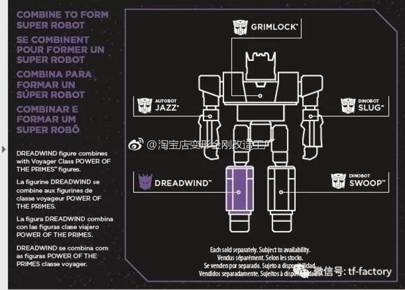 Transformers News: Instruction Images for Transformers Power of the Primes Combiners: Starscream, Elita-1, Terrorcons