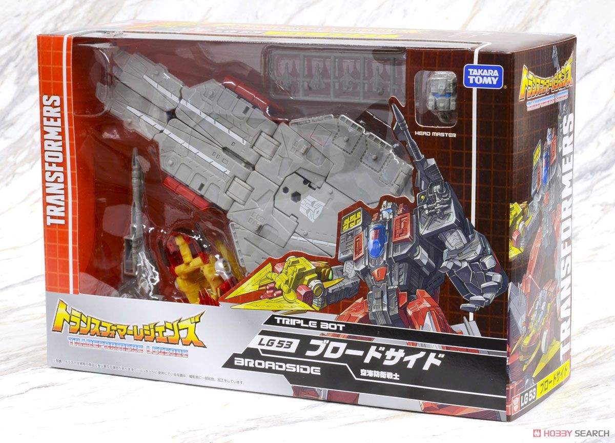 Transformers News: Stock Images for Takara Tomy Transformers Legends LG50 Sixshot, LG51 Doublecross, LG52 Misfire, LG5