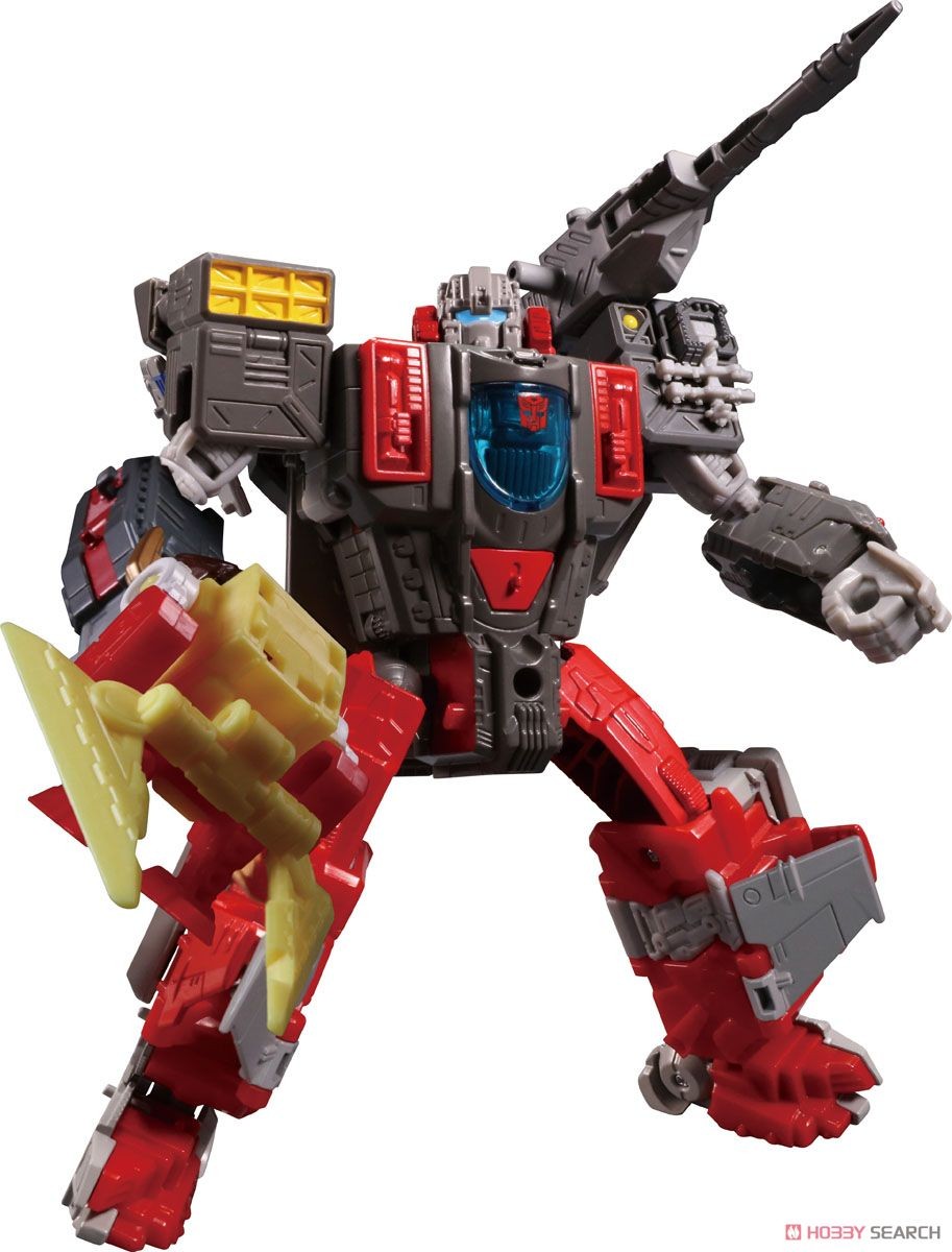 Transformers News: Stock Images for Takara Tomy Transformers Legends LG50 Sixshot, LG51 Doublecross, LG52 Misfire, LG5