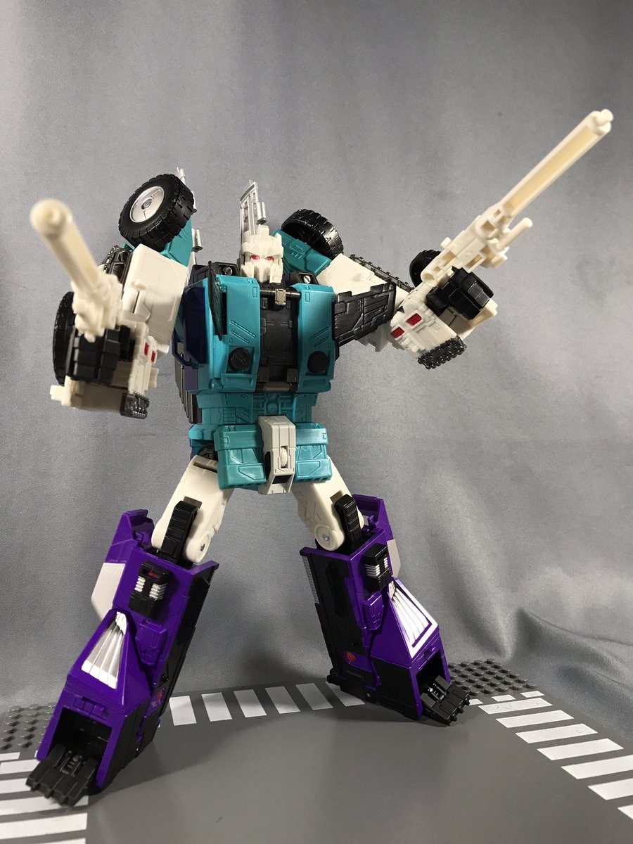 Transformers News: In-Hand Images of Takara Tomy Transformers Legends LG50 Sixshot, LG51 Doublecross, LG52 Misfire