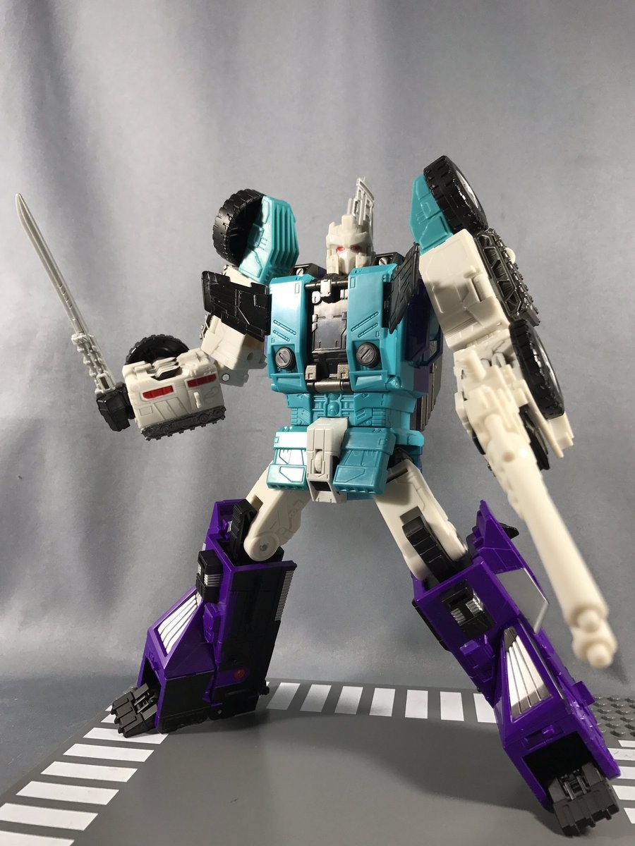 Transformers News: In-Hand Images of Takara Tomy Transformers Legends LG50 Sixshot, LG51 Doublecross, LG52 Misfire