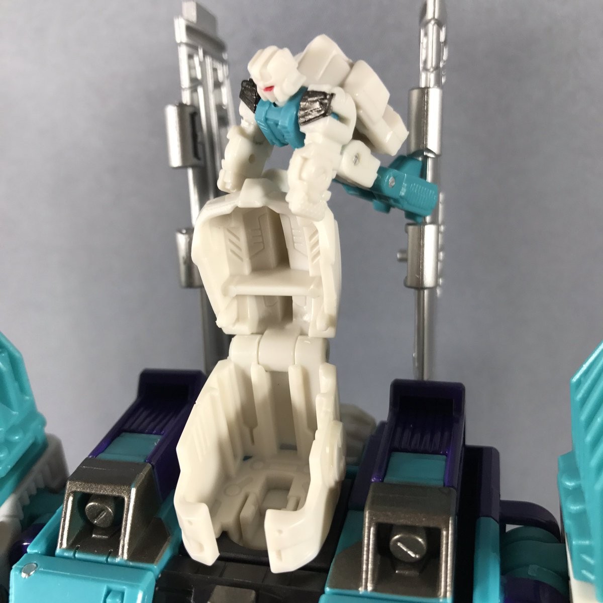 Transformers News: In-Hand Images of Takara Tomy Transformers Legends LG50 Sixshot, LG51 Doublecross, LG52 Misfire