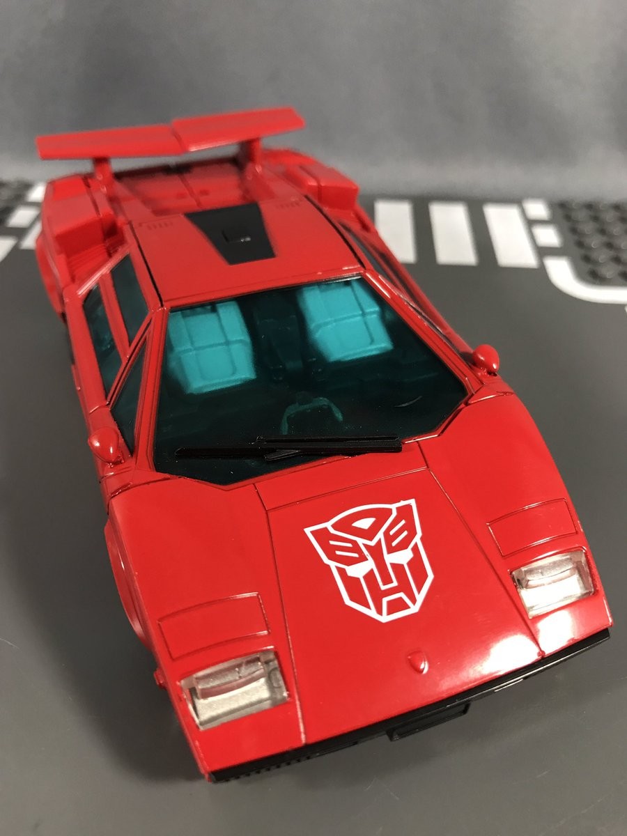 Transformers News: In-Hand Images of Takara Tomy Transformers Masterpiece MP-12+ Lambor Anime Color Edition