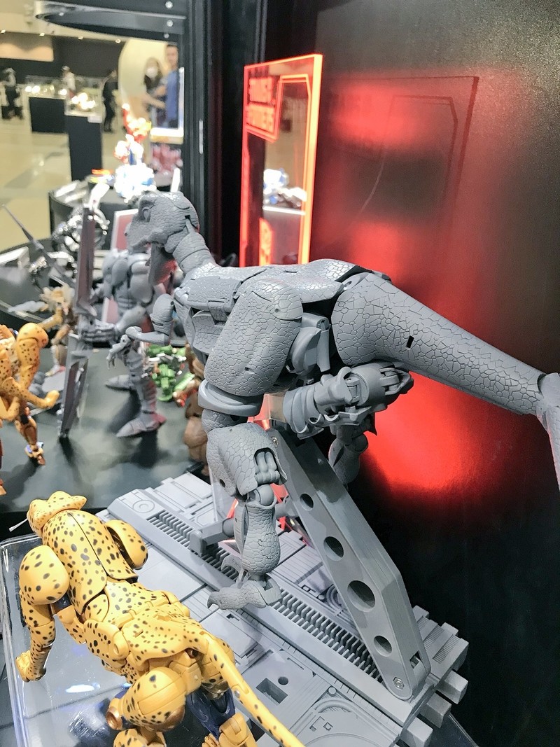 Transformers News: Grey Prototype of Takara Tomy Transformers Masterpiece MP-41 Dinobot at Tokyo Comic Con