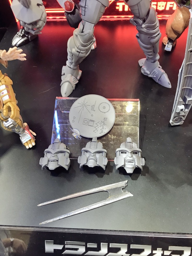 Transformers News: Grey Prototype of Takara Tomy Transformers Masterpiece MP-41 Dinobot at Tokyo Comic Con
