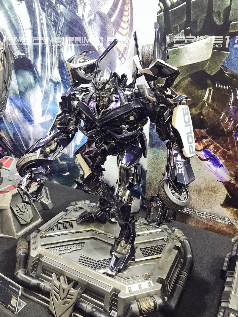 Transformers News: Prime 1 Studio Museum Masterline Barricade, Crosshairs, More at Tokyo Comic Con 2017