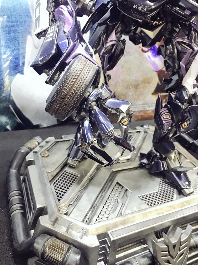 Transformers News: Prime 1 Studio Museum Masterline Barricade, Crosshairs, More at Tokyo Comic Con 2017
