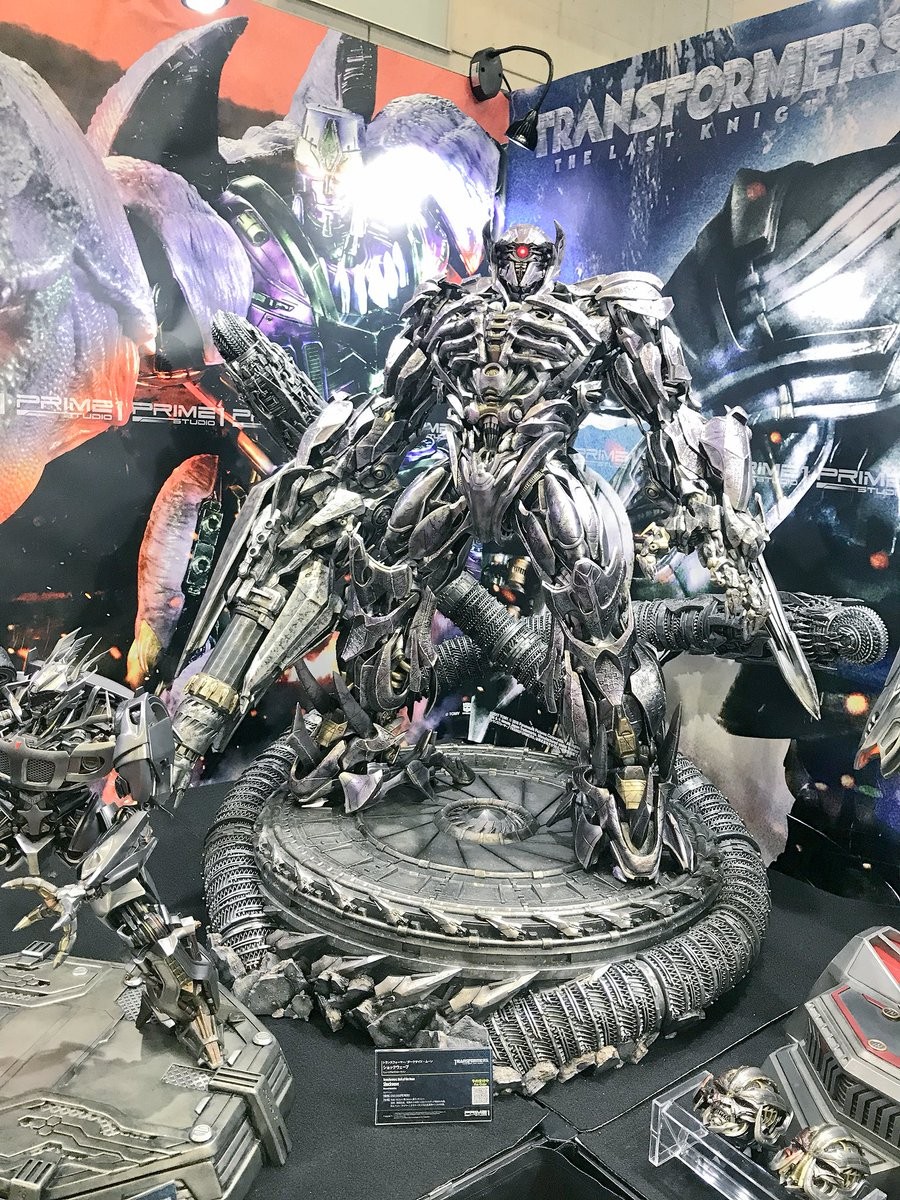 Transformers News: Prime 1 Studio Museum Masterline Barricade, Crosshairs, More at Tokyo Comic Con 2017