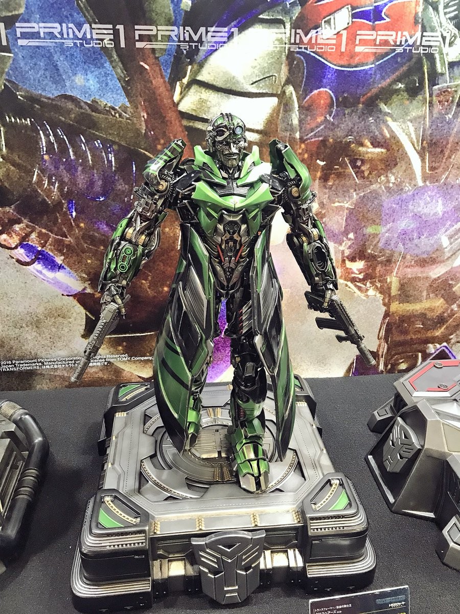 Transformers News: Prime 1 Studio Museum Masterline Barricade, Crosshairs, More at Tokyo Comic Con 2017