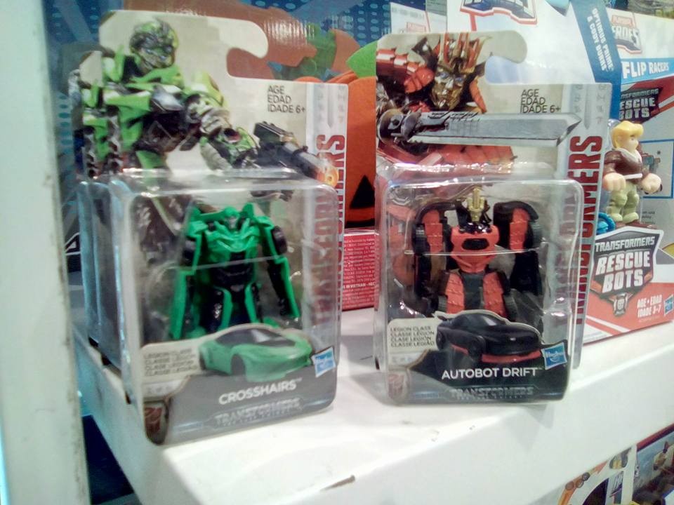 Transformers News: Transformers: The Last Knight Turbo Changer Hound and Legion Hot Rod at Chilean Retail