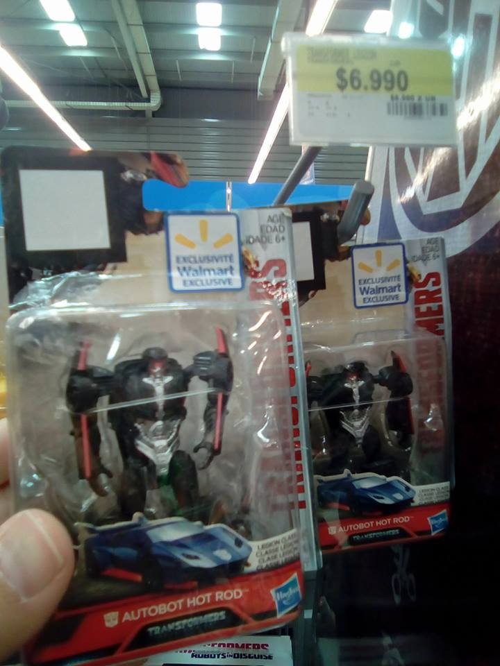 Transformers News: Transformers: The Last Knight Turbo Changer Hound and Legion Hot Rod at Chilean Retail
