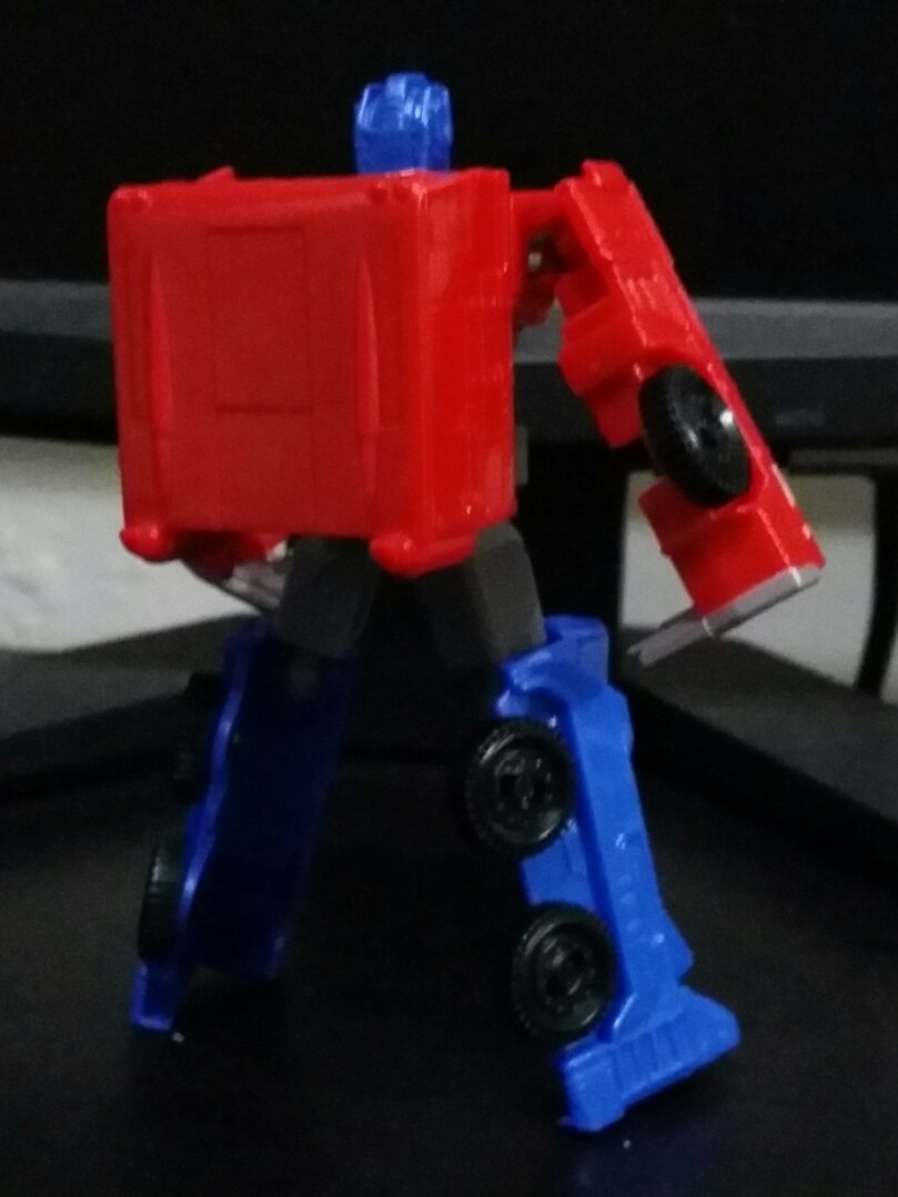 Transformers News: First In Hand Images of New Transformers 4.5" Optimus Prime Figure Transformers News: First In Hand Images of New Transformers 4.5" Optimus Prime Figure