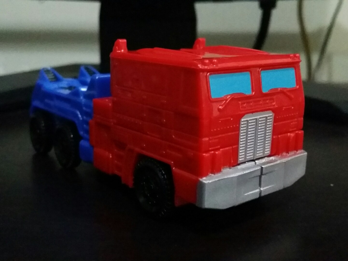 Transformers News: First In Hand Images of New Transformers 4.5" Optimus Prime Figure Transformers News: First In Hand Images of New Transformers 4.5" Optimus Prime Figure