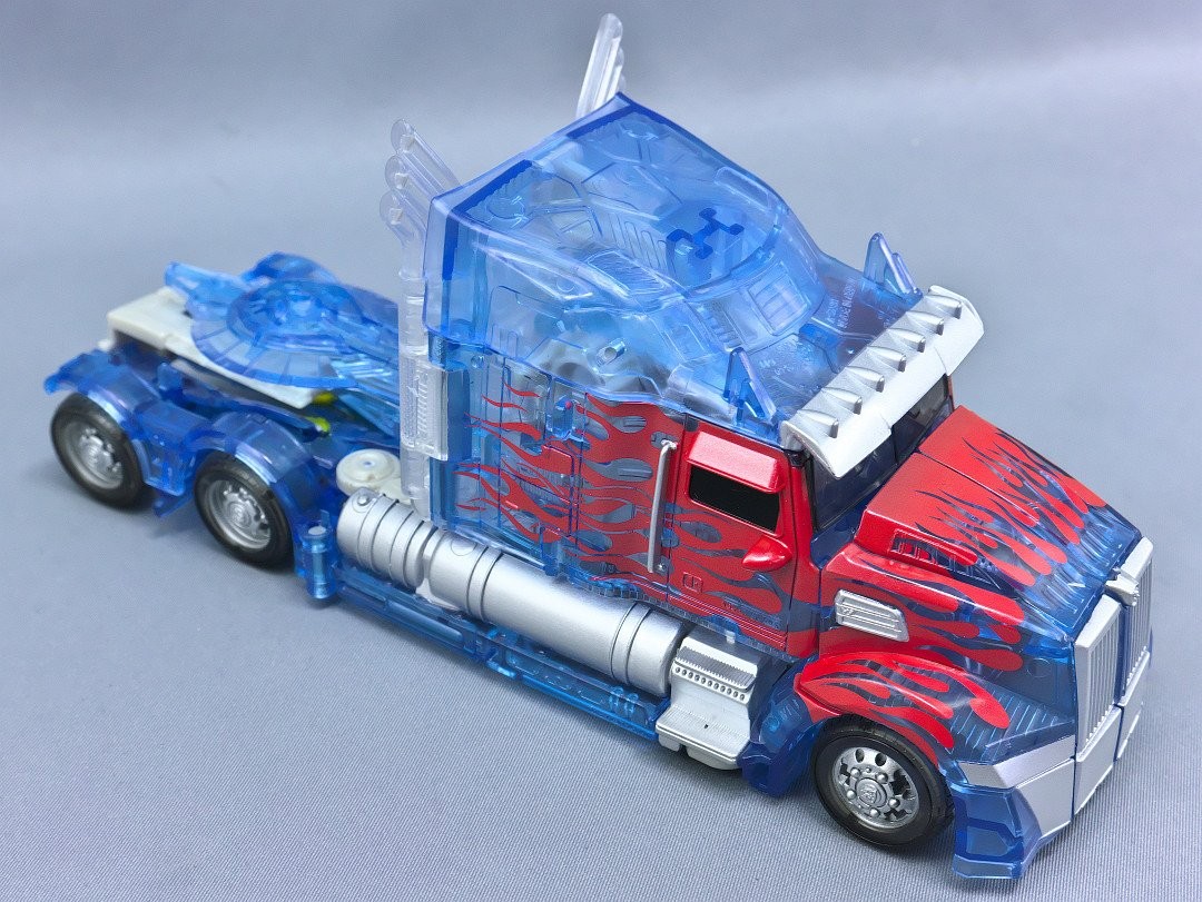 Transformers News: In-Hand Images of Takara Tomy Transformers The Last Knight TLK Clear Edition Optimus Prime