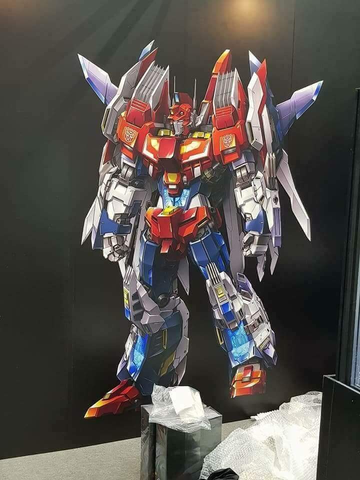 Transformers News: Flame Toys IDW Star Saber Prototype Revealed
