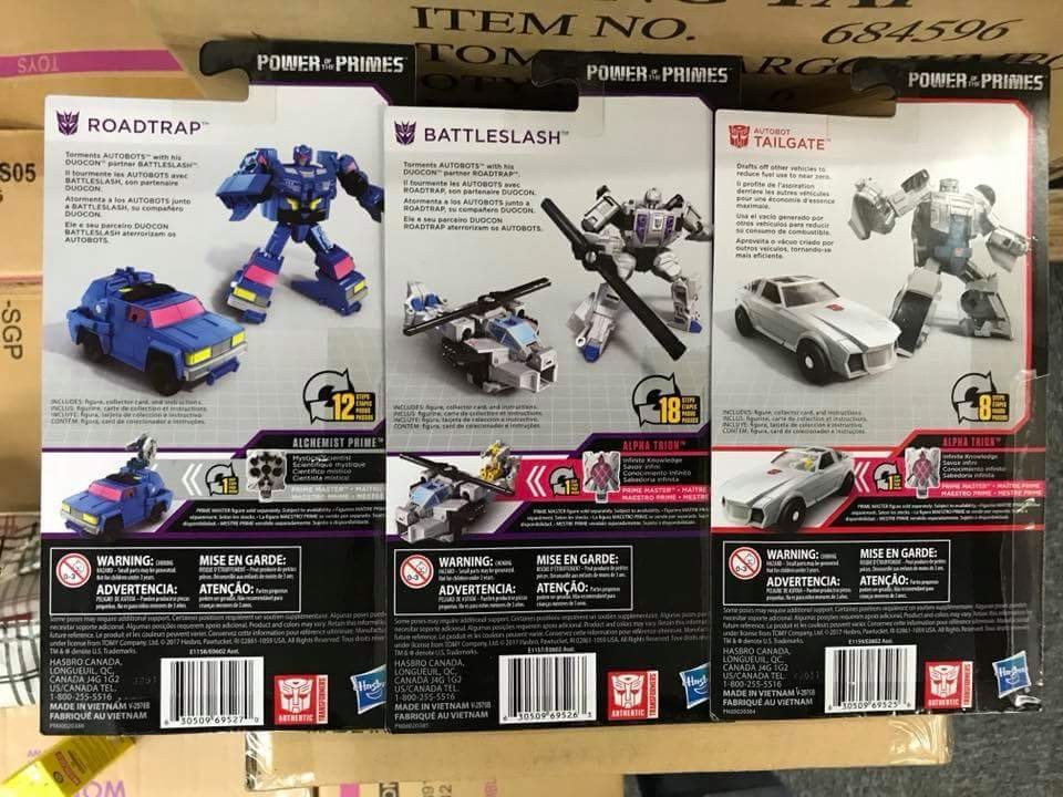 Transformers News: Transformers Power of the Primes Tailgate, Roadtrap, and Battleslash (Battletrap) Leaked Transformers News: Transformers Power of the Primes Tailgate, Roadtrap, and Battleslash (Battletrap) Leaked