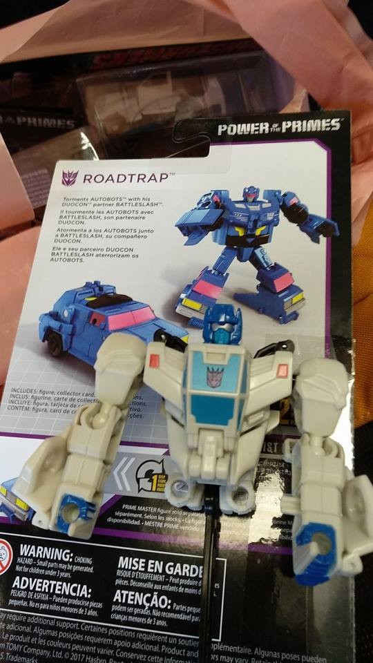Transformers News: Transformers Power of the Primes Legend Duocon Battletrap confirmed