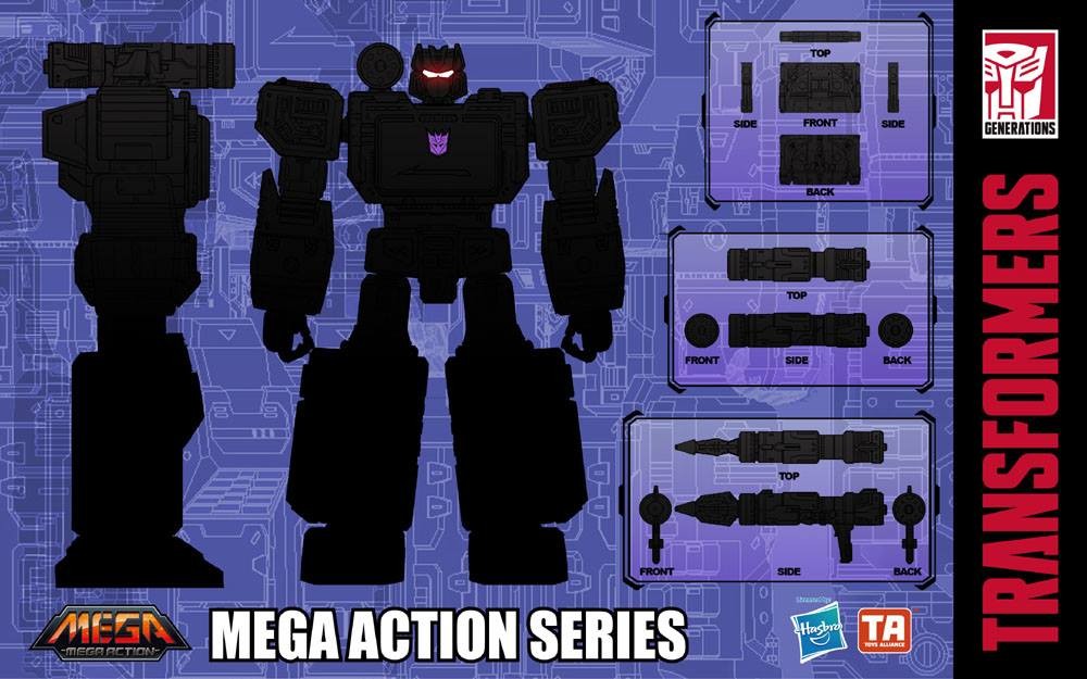 Transformers News: Toys Alliance Mega Action MAS-03 - Soundwave Teased