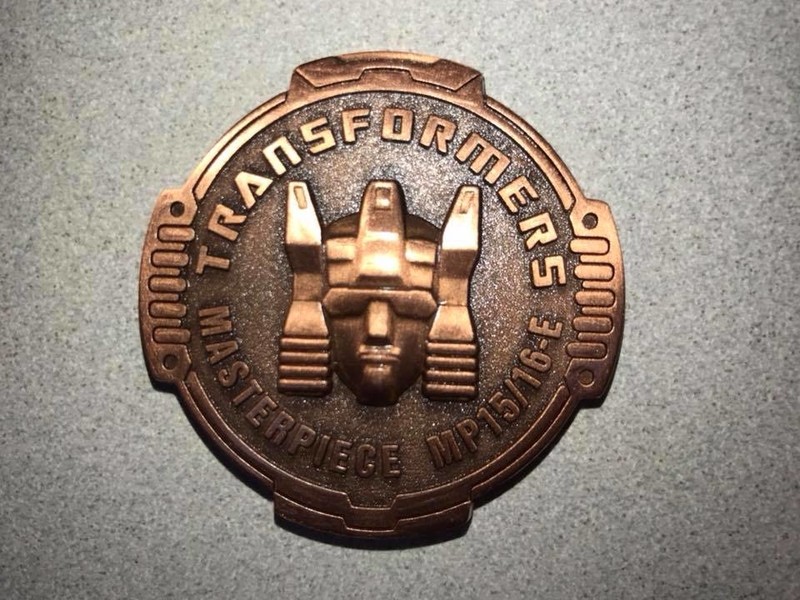 Transformers News: Collector Coin for Transformers Masterpiece MP-15/16-E Cassettbot vs Cassetron