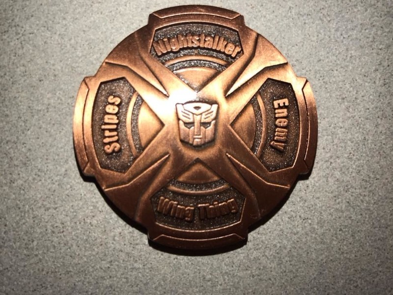 Transformers News: Collector Coin for Transformers Masterpiece MP-15/16-E Cassettbot vs Cassetron