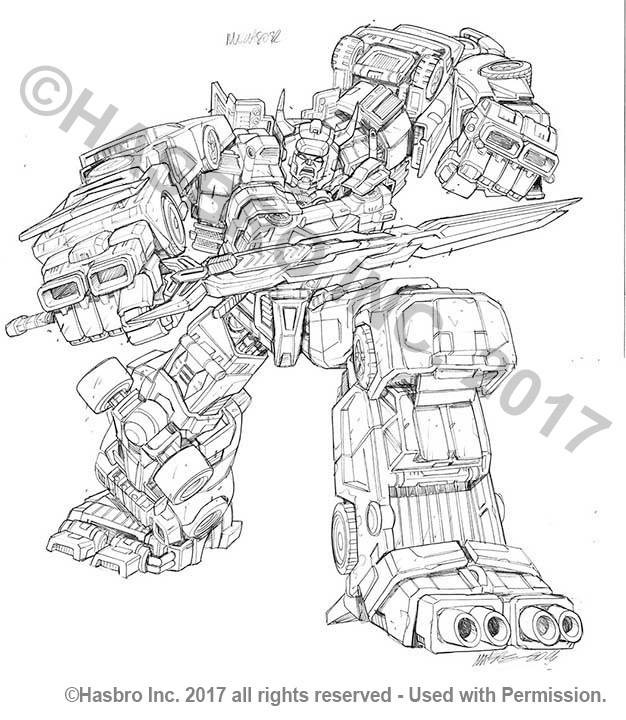 Transformers News: More Packaging Art for Transformers Combiner Wars by Marcelo Matere