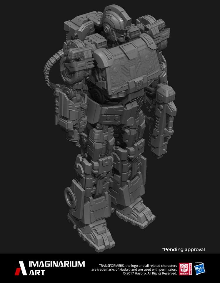 Transformers News: Imaginarium Art Roundup: Ironhide, Jazz, Nemesis & Optimus Prime, Size Comparisons, Quintesson Tease