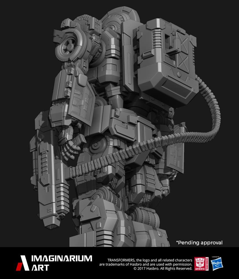 Transformers News: Imaginarium Art Roundup: Ironhide, Jazz, Nemesis & Optimus Prime, Size Comparisons, Quintesson Tease