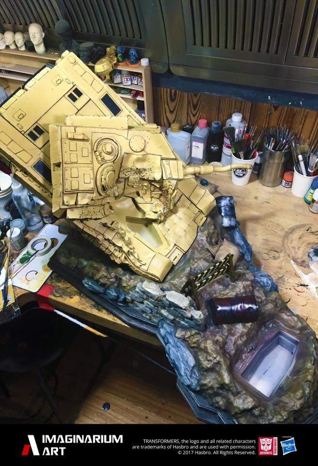 Transformers News: Imaginarium Art Roundup: Ironhide, Jazz, Nemesis & Optimus Prime, Size Comparisons, Quintesson Tease