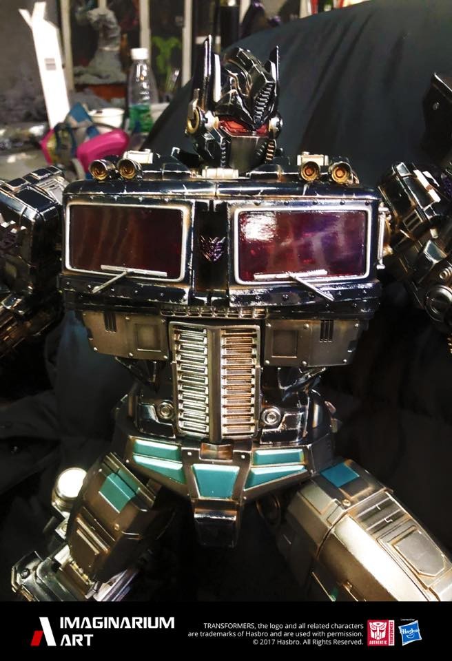 Transformers News: Imaginarium Art Roundup: Ironhide, Jazz, Nemesis & Optimus Prime, Size Comparisons, Quintesson Tease