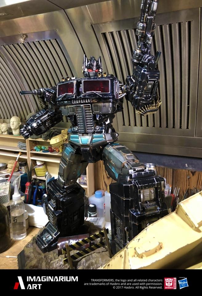 Transformers News: Imaginarium Art Roundup: Ironhide, Jazz, Nemesis & Optimus Prime, Size Comparisons, Quintesson Tease