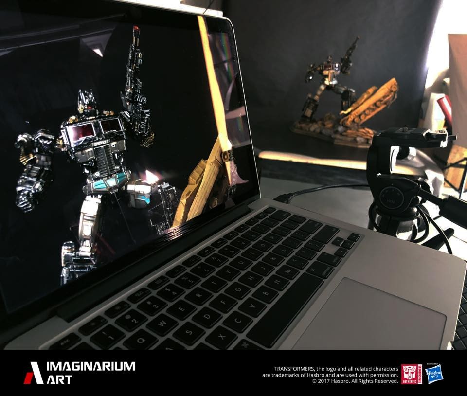 Transformers News: Imaginarium Art Roundup: Ironhide, Jazz, Nemesis & Optimus Prime, Size Comparisons, Quintesson Tease