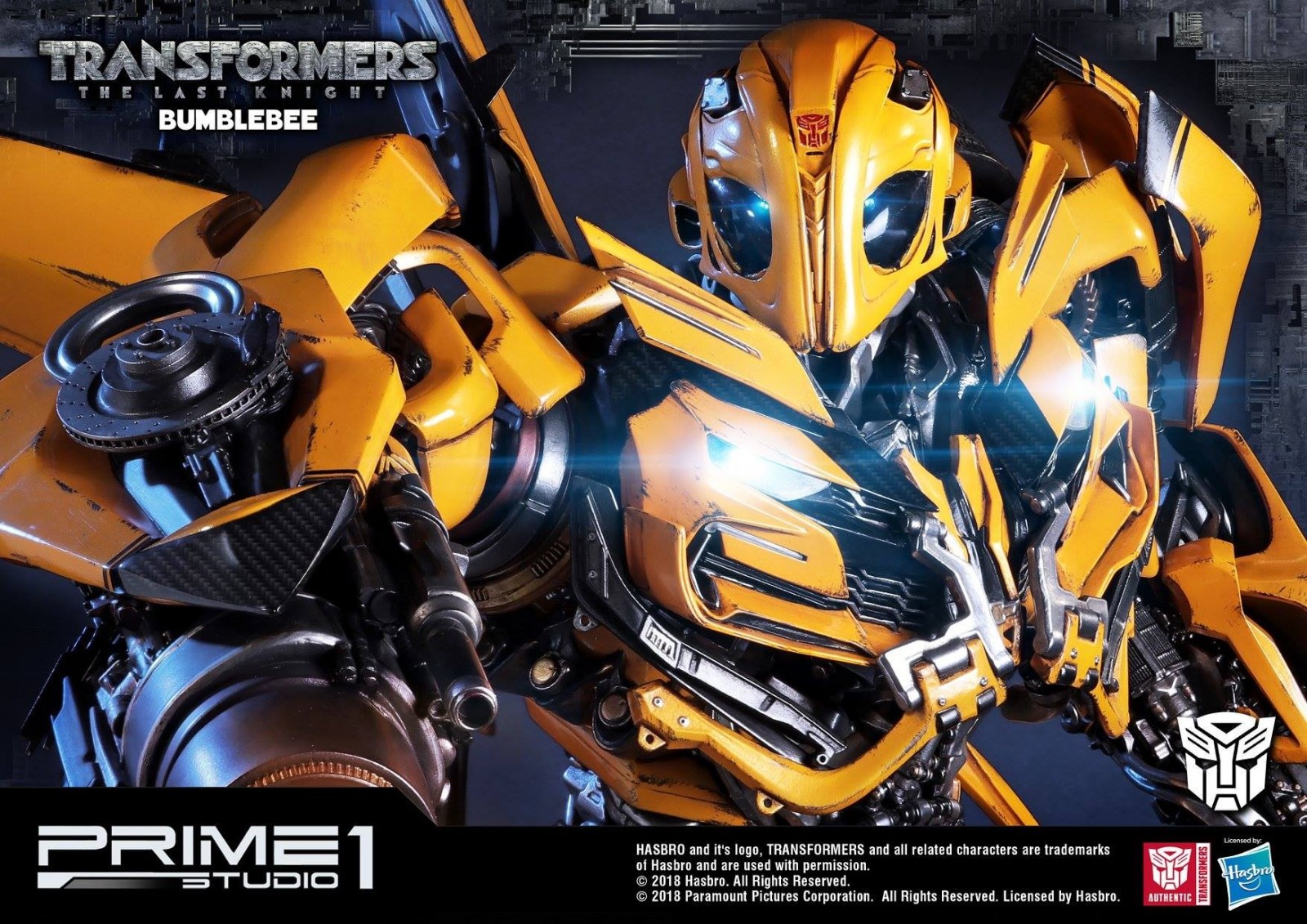 Transformers News: Prime 1 Studio Museum Masterline MMTFM-20 Bumblebee (The Last Knight)