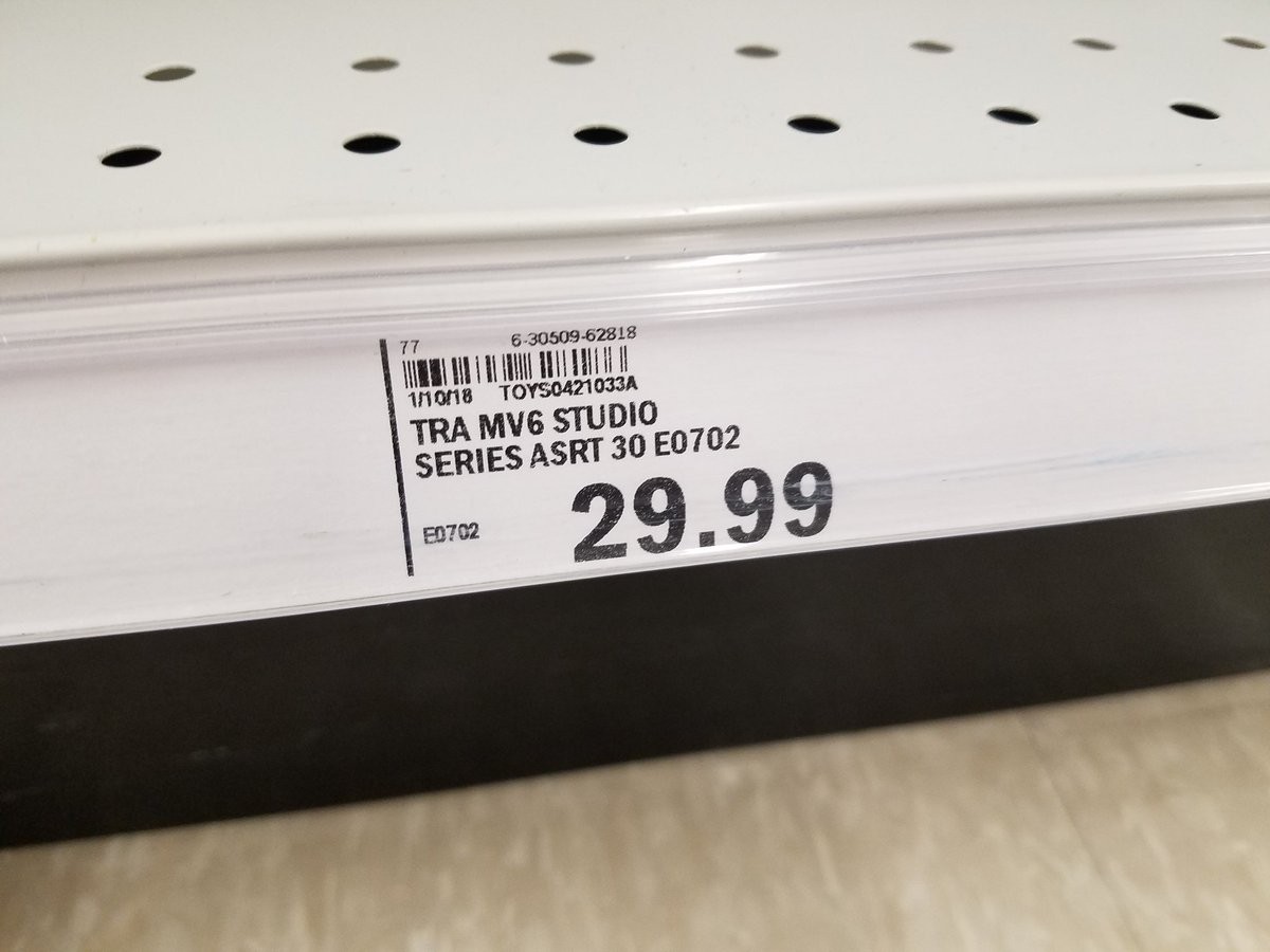 Transformers News: Price Tags Found in US for 2018 Studio Series Transformers Live Action Toyline Transformers News: Price Tags Found in US for 2018 Studio Series Transformers Live Action Toyline