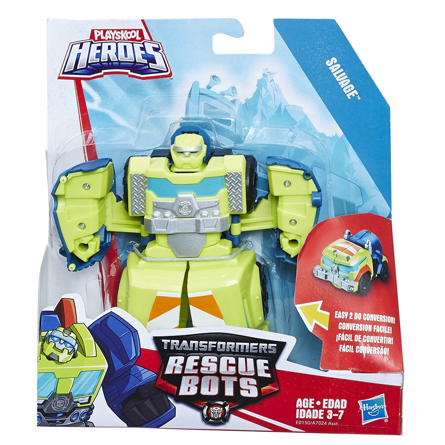 Transformers News: New Motorcycle Chase and Cement Mixer Salvage Toys from Rescue Bots