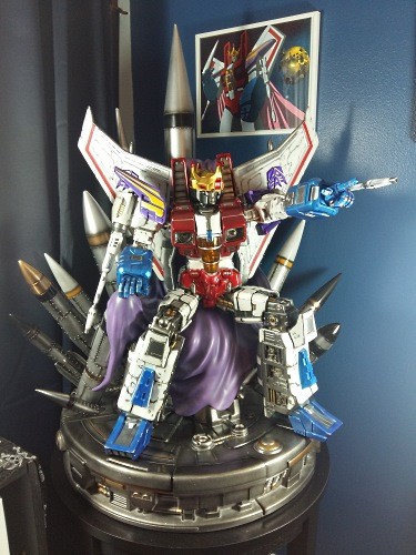 Transformers News: Pictorial Review of Imaginarium Art Coronation Starscream Statue