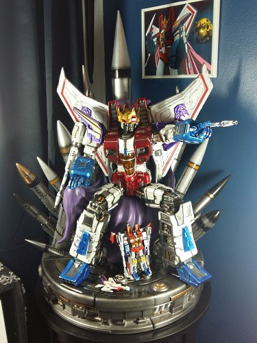 Transformers News: Pictorial Review of Imaginarium Art Coronation Starscream Statue