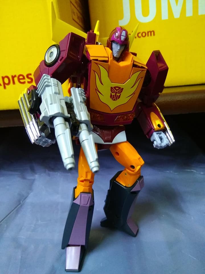Transformers News: In-Hand Images of Takara Tomy Masterpiece MP-40 Targetmaster Hot Rodimus Transformers News: In-Hand Images of Takara Tomy Masterpiece MP-40 Targetmaster Hot Rodimus