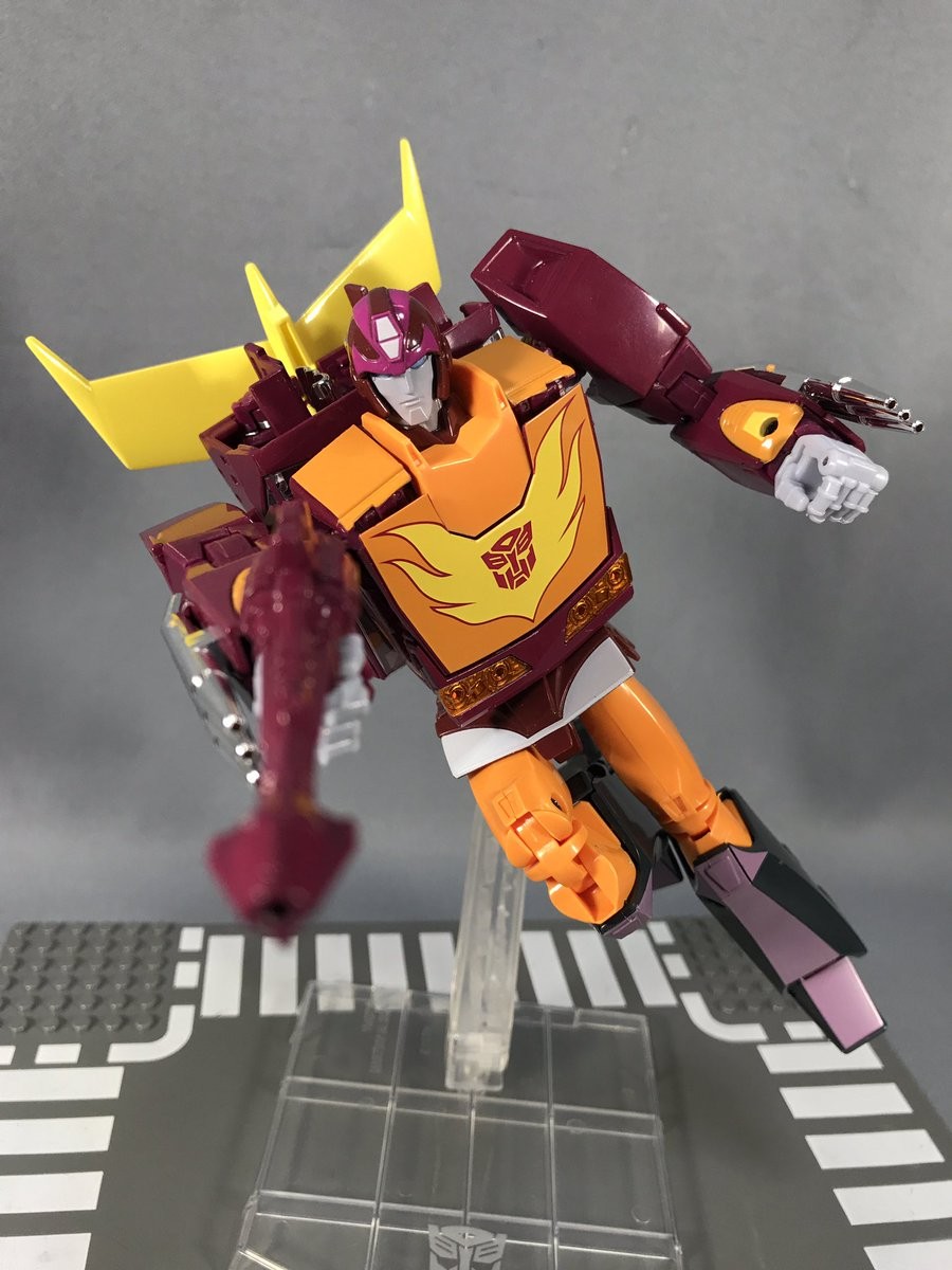Transformers News: In-Hand Images of Takara Tomy Masterpiece MP-40 Targetmaster Hot Rodimus Transformers News: In-Hand Images of Takara Tomy Masterpiece MP-40 Targetmaster Hot Rodimus