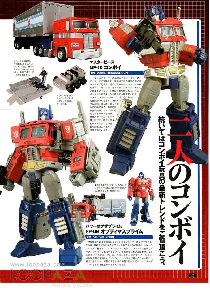 Transformers News: Scans of Figure King #241 Optimus Prime / Convoy Feature with Interview