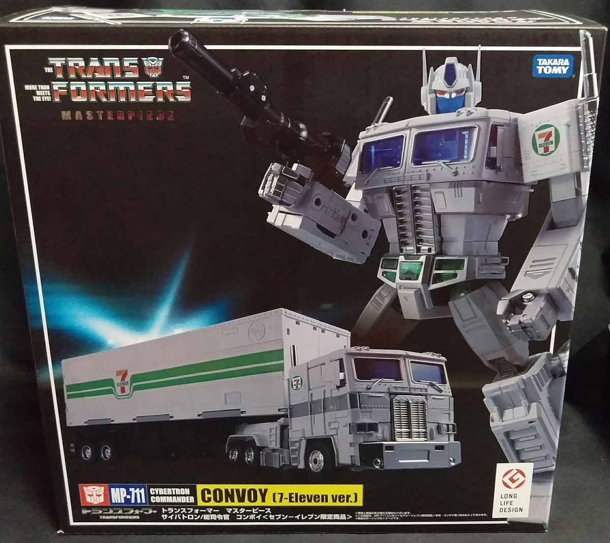 Transformers News: In-Hand Images of Takara Tomy Transformers Masterpiece MP-10 Convoy 7-11 Edition