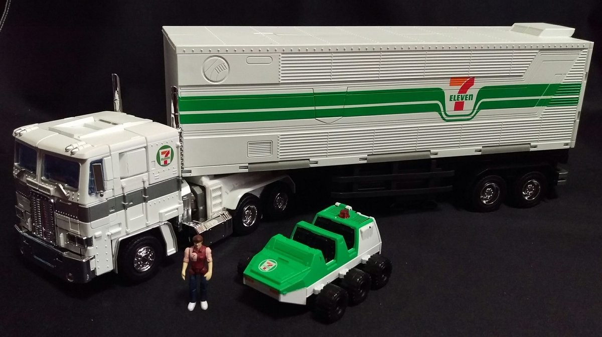 Transformers News: In-Hand Images of Takara Tomy Transformers Masterpiece MP-10 Convoy 7-11 Edition