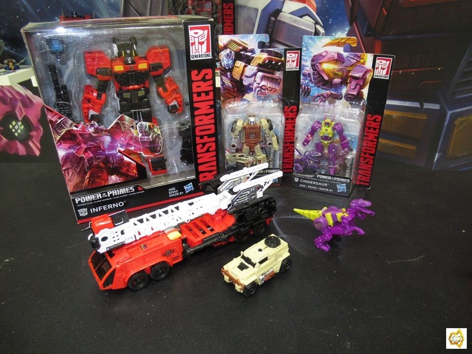 Transformers News: In Hand Images of Power of the Primes Cindersaur, Inferno and Outback from Australia Toy Fair Transformers News: In Hand Images of Power of the Primes Cindersaur, Inferno and Outback from Australia Toy Fair