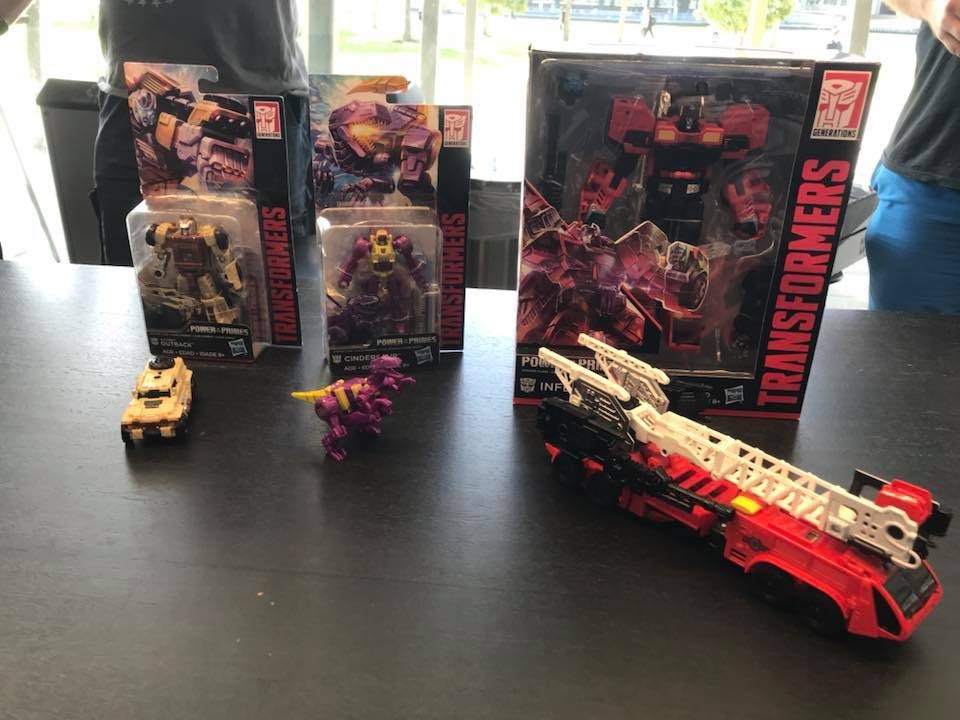 Transformers News: In Hand Images of Power of the Primes Cindersaur, Inferno and Outback from Australia Toy Fair Transformers News: In Hand Images of Power of the Primes Cindersaur, Inferno and Outback from Australia Toy Fair