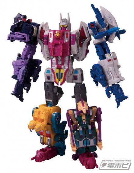 Transformers News: New Images of POTP Finished Toys Including Abominus Combined and Optimal Optimus with Flight Mode