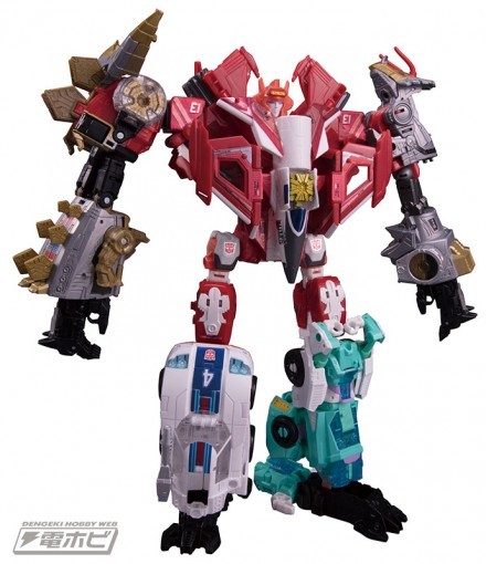 Transformers News: New Images of POTP Finished Toys Including Abominus Combined and Optimal Optimus with Flight Mode