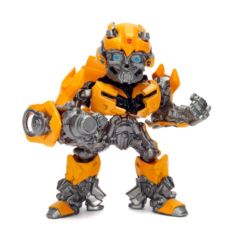 Transformers News: Metals Diecast Transformers: The Last Knight 4" Optimus Prime & Bumblebee