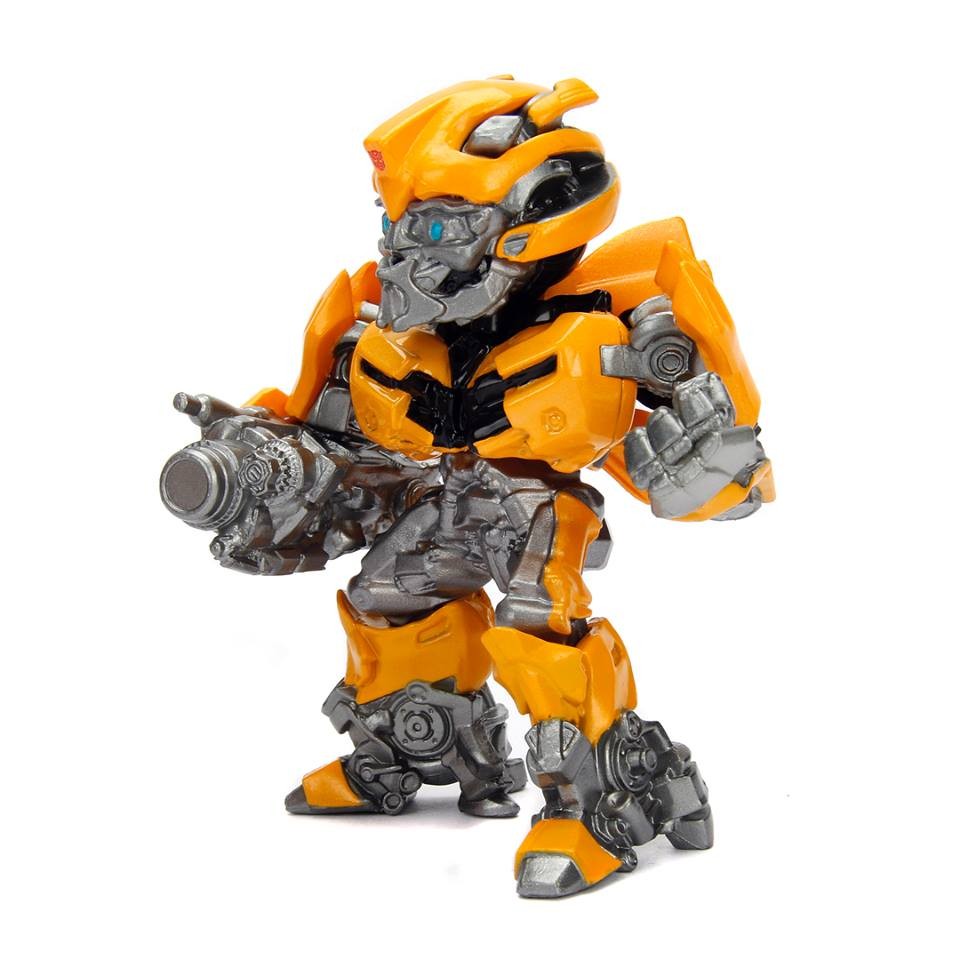 Transformers News: Metals Diecast Transformers: The Last Knight 4" Optimus Prime & Bumblebee